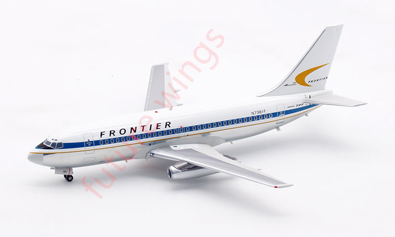 1:200 InFlight200 Frontier Airlines B737-200 N7381F Aircraft Model With Stand