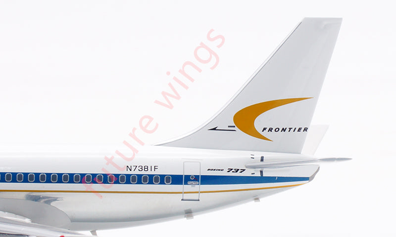 1:200 InFlight200 Frontier Airlines B737-200 N7381F Aircraft Model With Stand