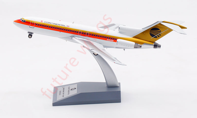 1:200 InFlight200 Continental Airlines B727-100 N40490 Aircraft Model With Stand