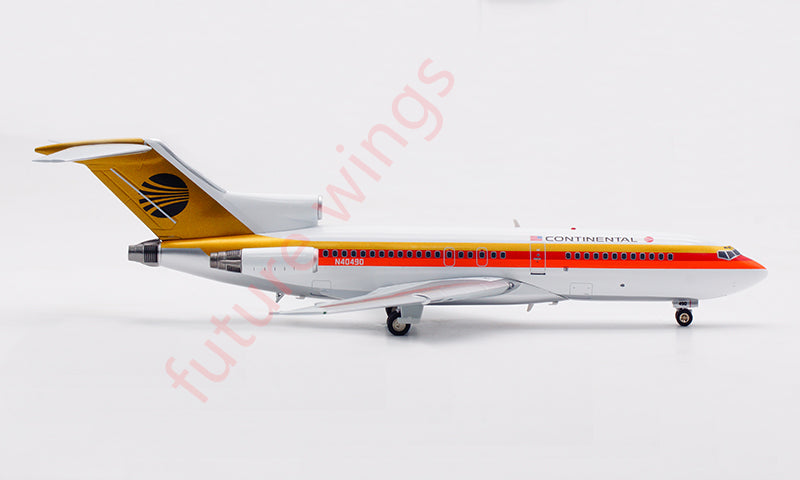 1:200 InFlight200 Continental Airlines B727-100 N40490 Aircraft Model With Stand