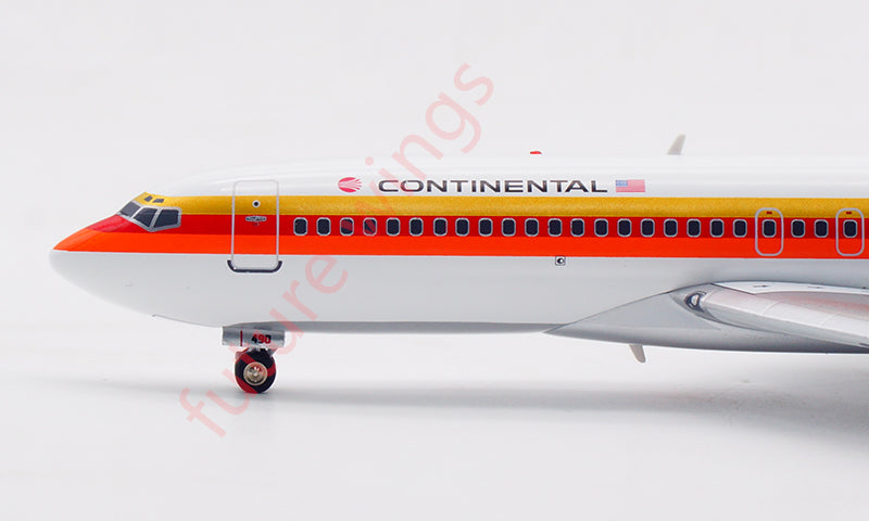 1:200 InFlight200 Continental Airlines B727-100 N40490 Aircraft Model With Stand