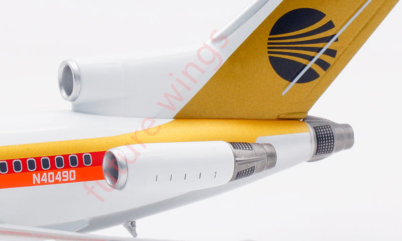 1:200 InFlight200 Continental Airlines B727-100 N40490 Aircraft Model With Stand