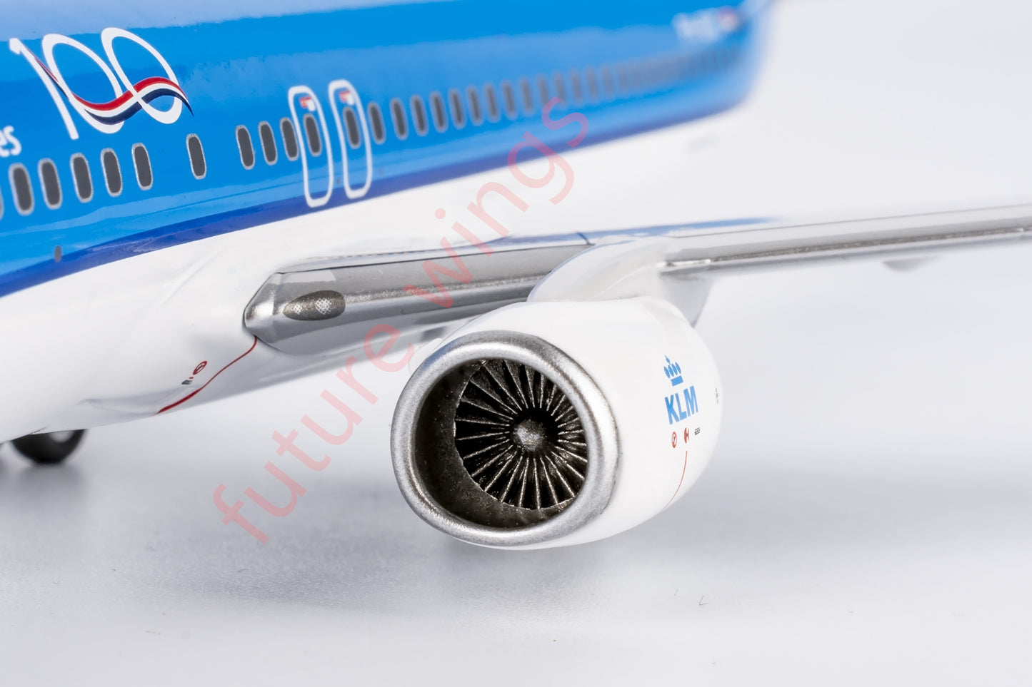 1:200 NG Models NG09007 KLM B737-900 PH-BXT “100Years” Aircraft Model With Stand