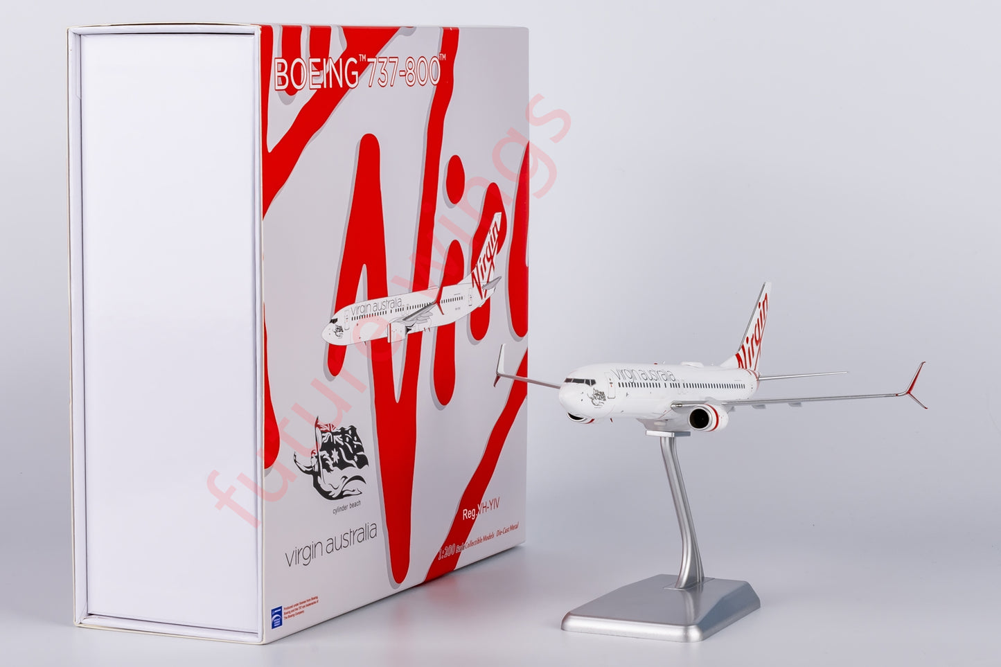 1:200 NG Models NG08016 Virgin Australia B737-800 VH-YIV Aircraft Model With Stand