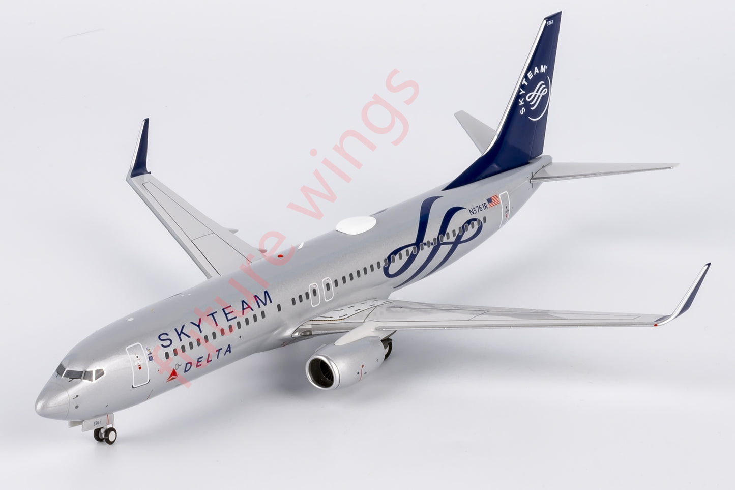 1:200 NG Models NG08015 Delta Airlines B737-800 N3761R "SKYTEAM"Aircraft Model With Stand