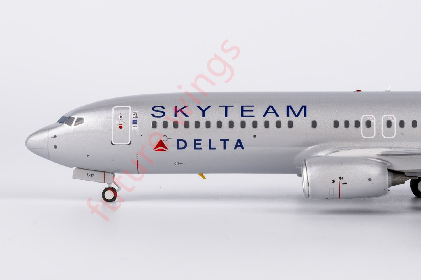 1:200 NG Models NG08013 Delta Airlines B737-800 N381DN "SKYTEAM"Aircraft Model With Stand