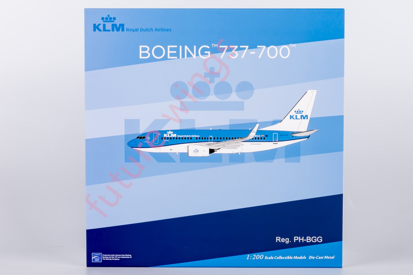 1:200 NG Models NG05007 KLM B737-700 PH-BGG Aircraft Model