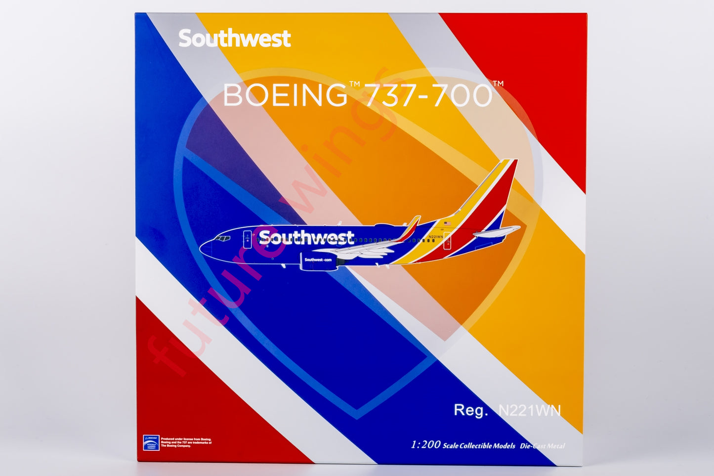 1:200 NG Models NG05006 Southwest Airlines  B737-700 N210WN Aircraft Model