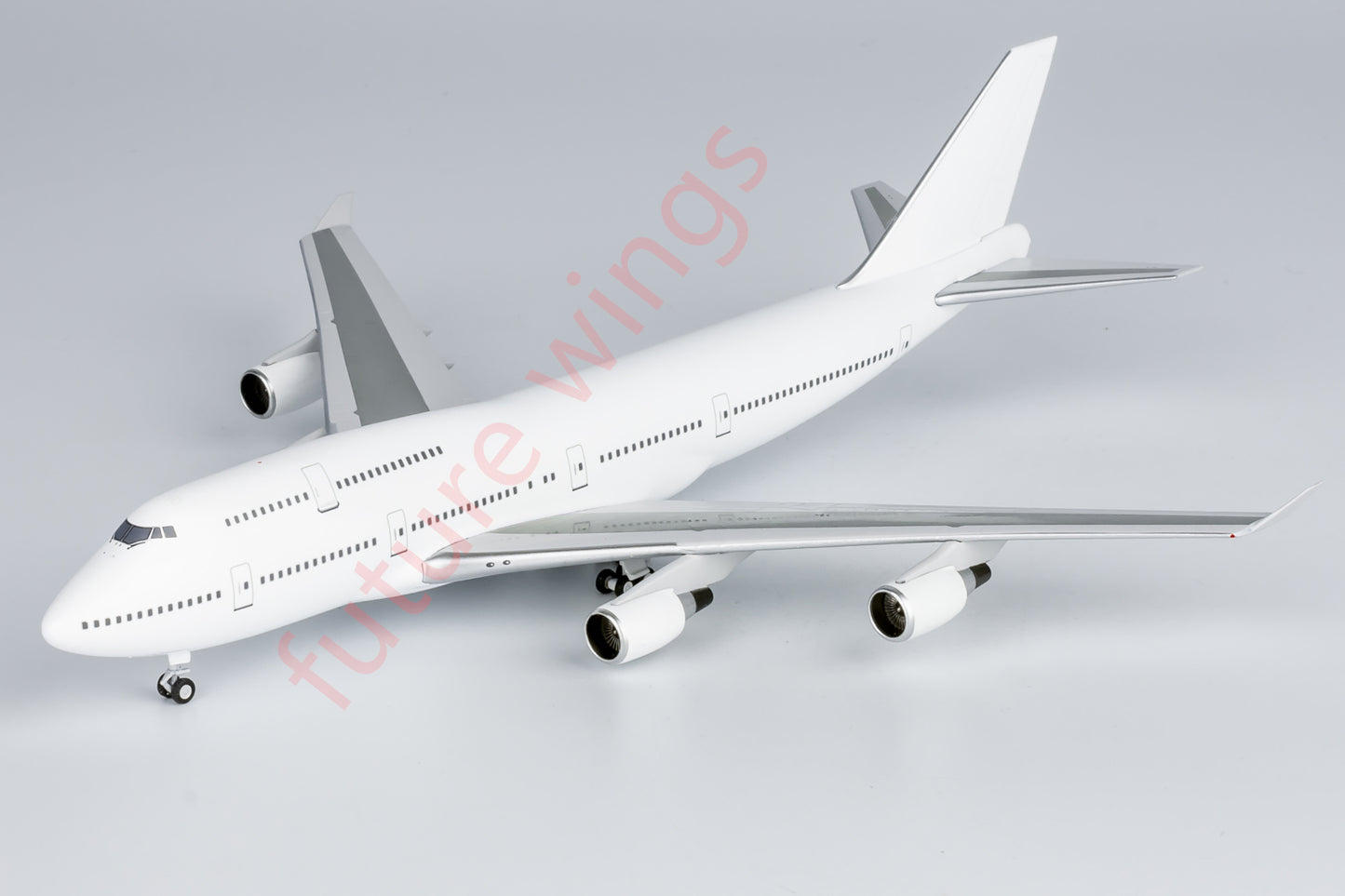 1:400 NG Lite BLM011 B747-400 Blank Aircraft Model+Free Tractor