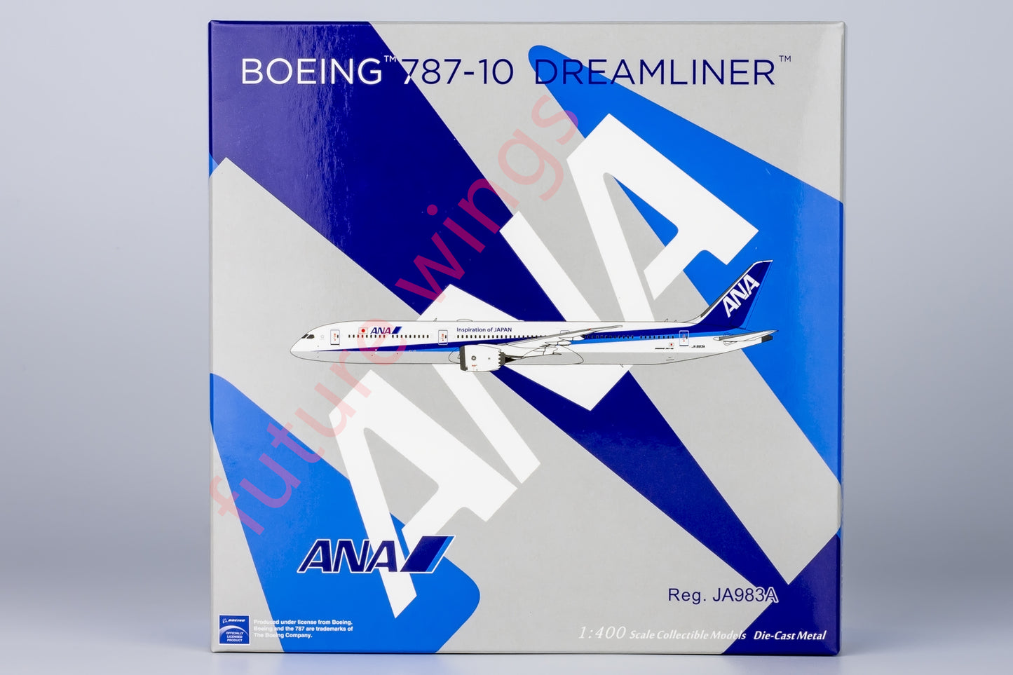 1:400 NG Models NG56030 ANA B787-10 JA983A Aircraft Model+Free Tractor