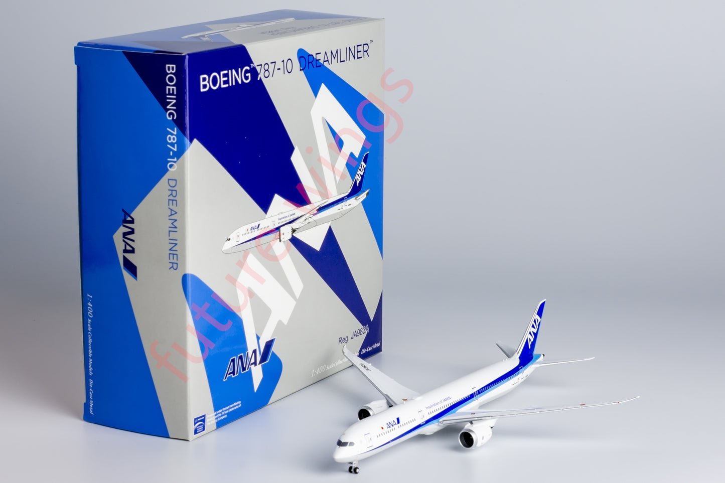 1:400 NG Models NG56030 ANA B787-10 JA983A Aircraft Model+Free Tractor