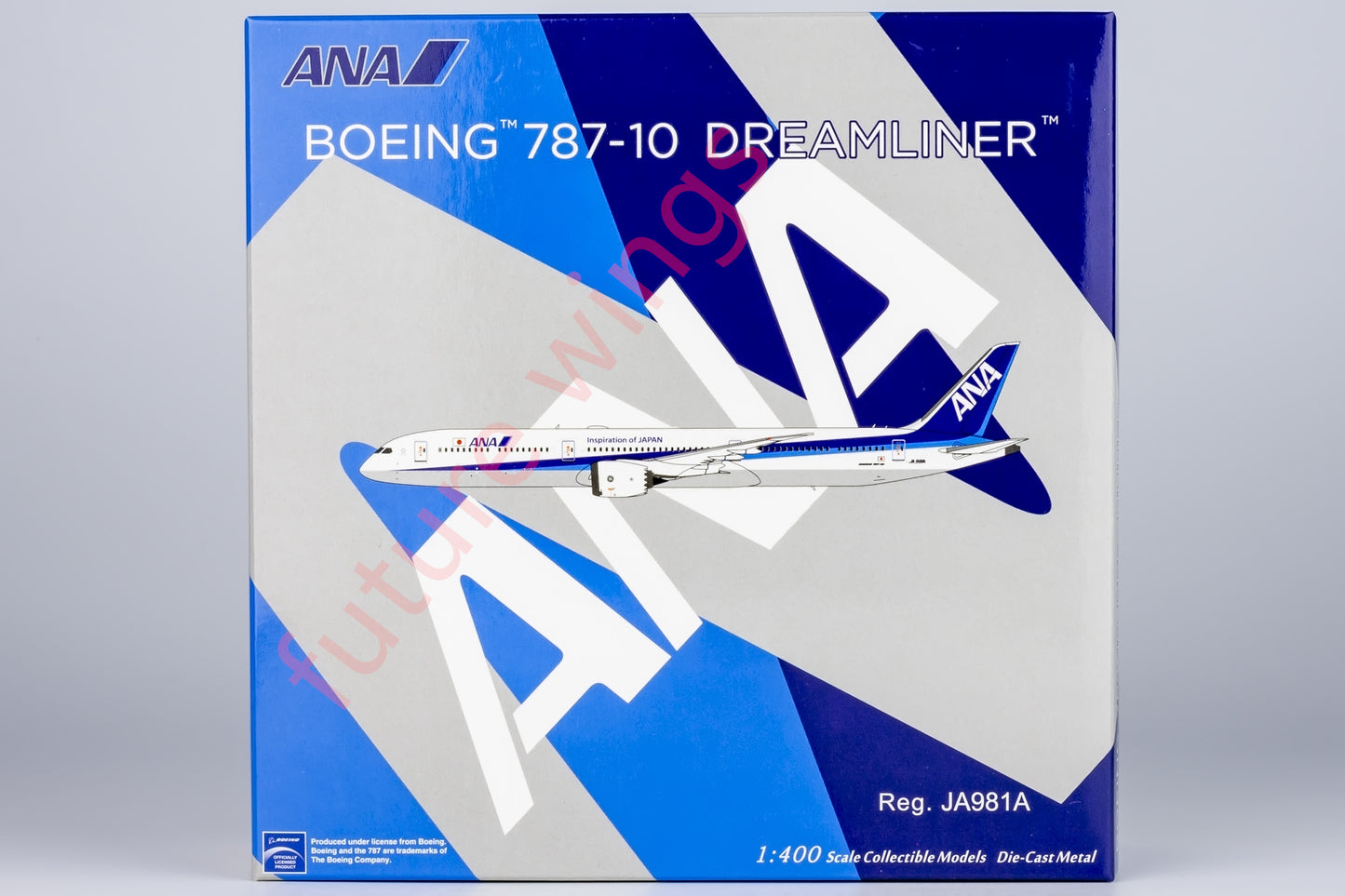 1:400 NG Models NG56029 ANA B787-10 JA981A Aircraft Model+Free Tractor