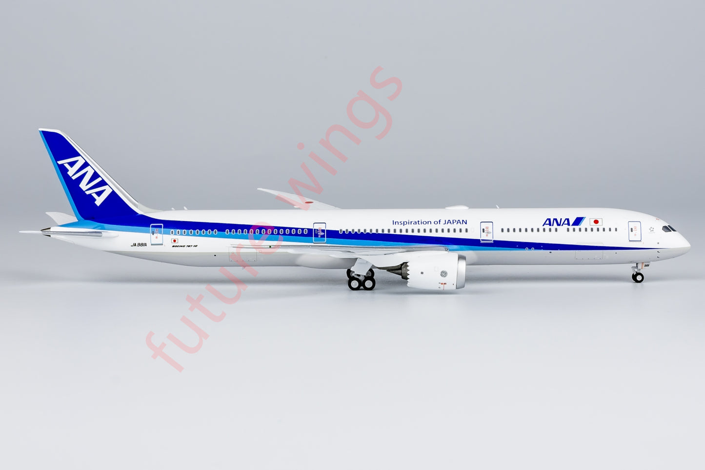 1:400 NG Models NG56029 ANA B787-10 JA981A Aircraft Model+Free Tractor