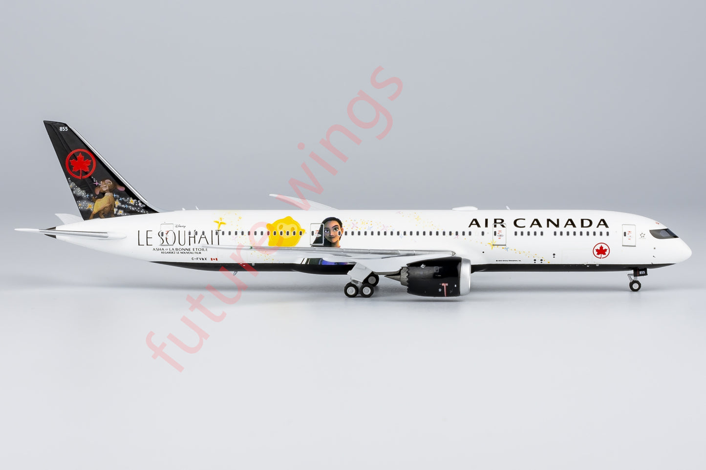 1:400 NG Models NG55129 Air Canada B787-9 C-FVLX "Wish" Aircraft Model+Free Tractor