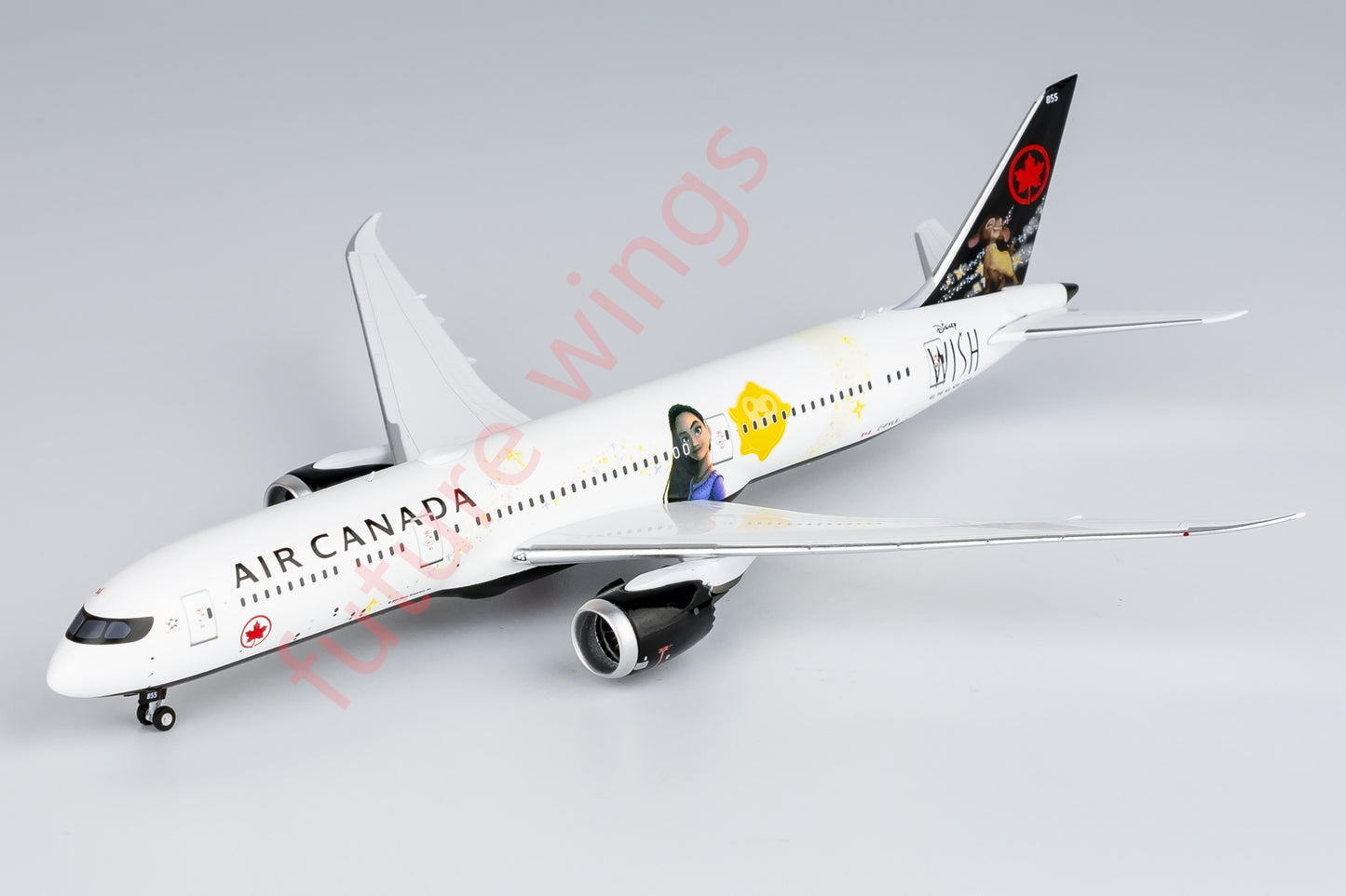 1:400 NG Models NG55129 Air Canada B787-9 C-FVLX "Wish" Aircraft Model+Free Tractor