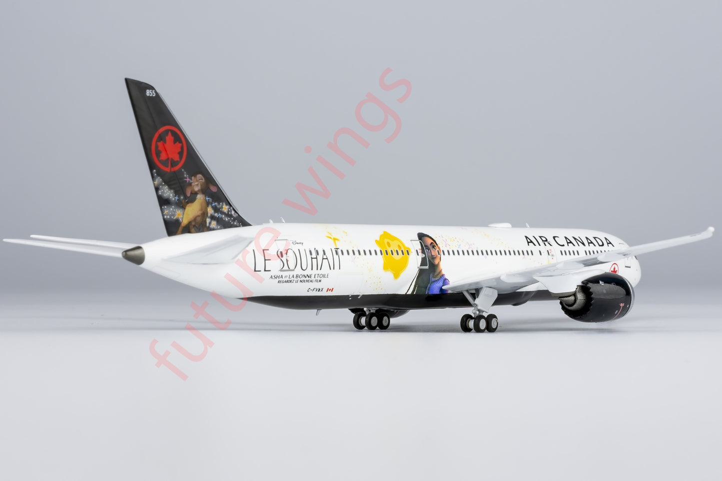 1:400 NG Models NG55129 Air Canada B787-9 C-FVLX "Wish" Aircraft Model+Free Tractor