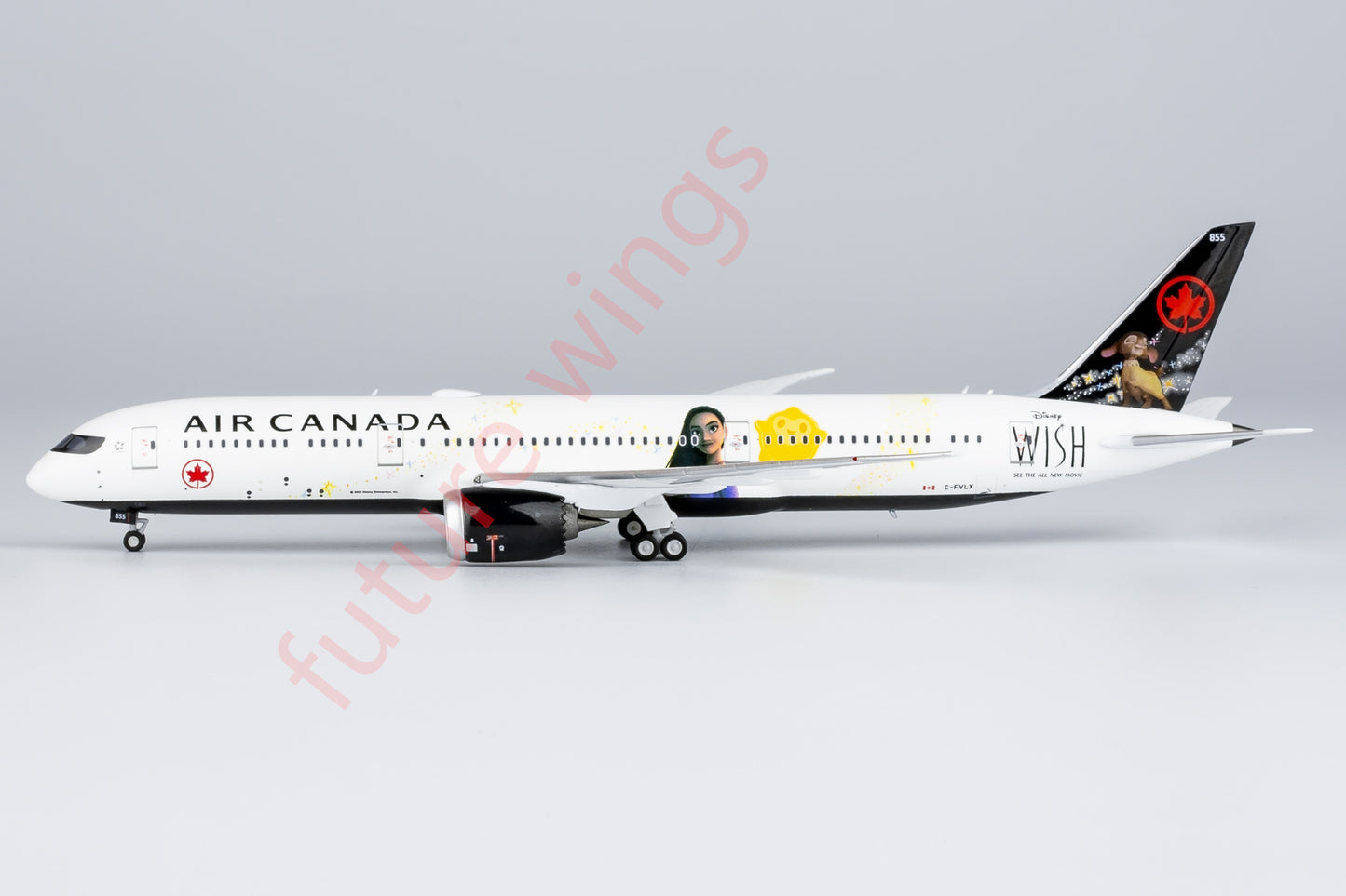 1:400 NG Models NG55129 Air Canada B787-9 C-FVLX "Wish" Aircraft Model+Free Tractor