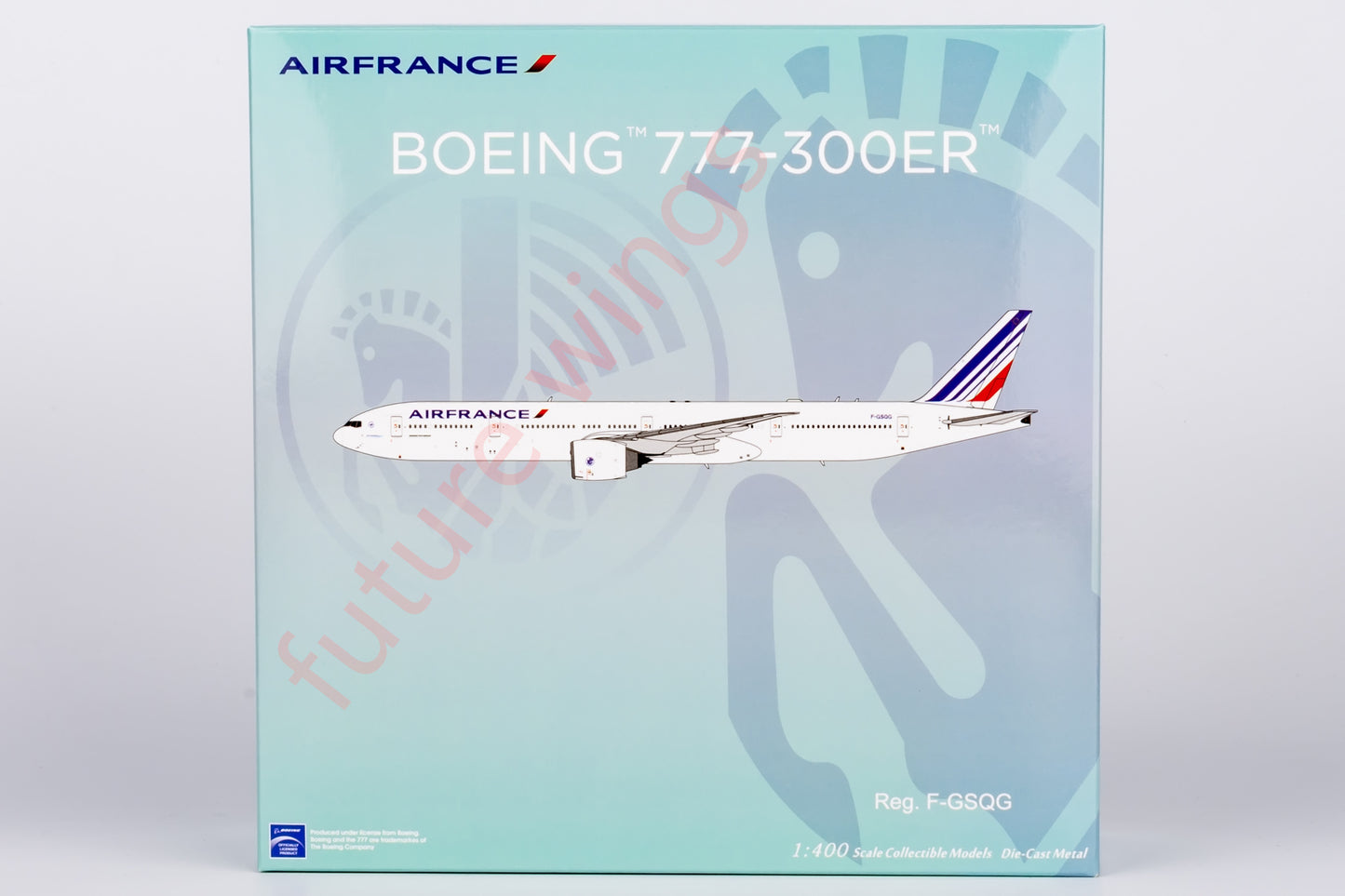 1:400 NG Models NG73055 Air France B777-300ER F-GSQG Aircraft Model+Free Tractor