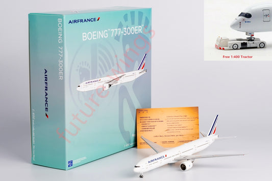 1:400 NG Models NG73055 Air France B777-300ER F-GSQG Aircraft Model+Free Tractor