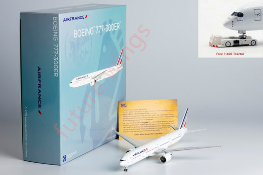 1:400 NG Models NG73053 Air France B777-300ER F-GZNA Aircraft Model+Free Tractor