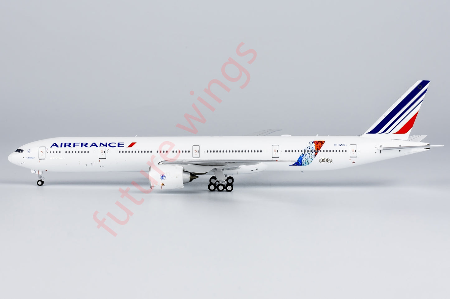 1:400 NG Models NG73052 Air France B777-300ER F-GSQI Aircraft Model+Free Tractor