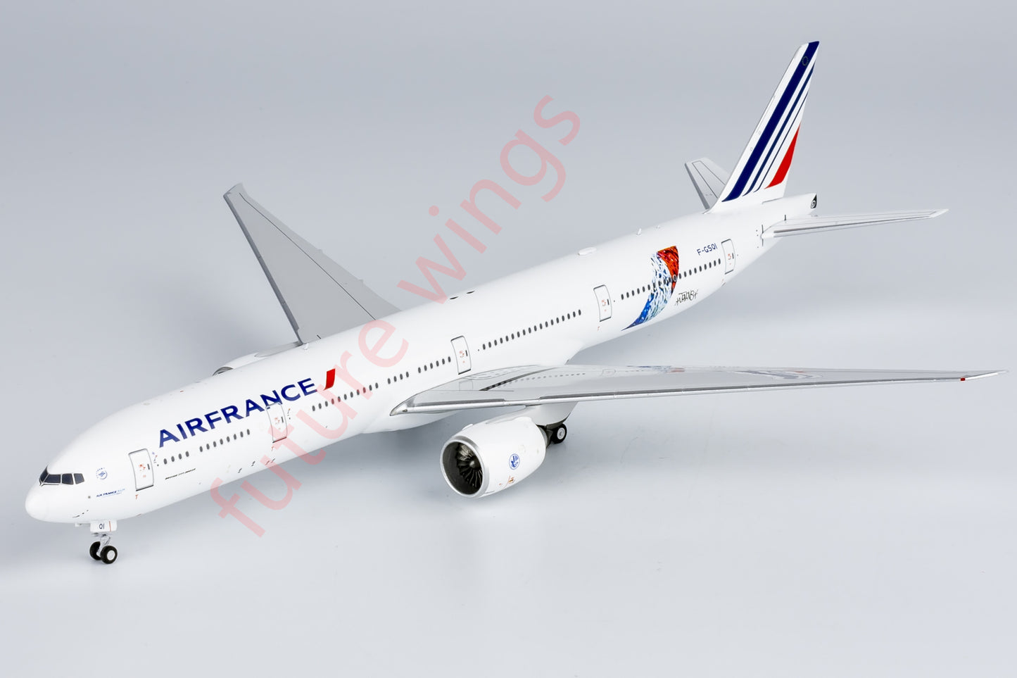 1:400 NG Models NG73052 Air France B777-300ER F-GSQI Aircraft Model+Free Tractor