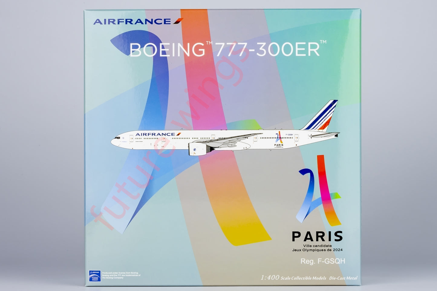 1:400 NG Models NG73051 Air France B777-300ER F-GSQH Aircraft Model+Free Tractor