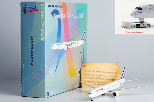 1:400 NG Models NG73051 Air France B777-300ER F-GSQH Aircraft Model+Free Tractor