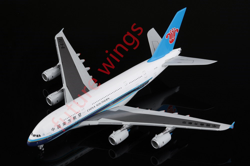 1:400 HX Models China Southern Airlines A380 B-6136 B-6137 B-6138 B-6139 B-6140+Tractor