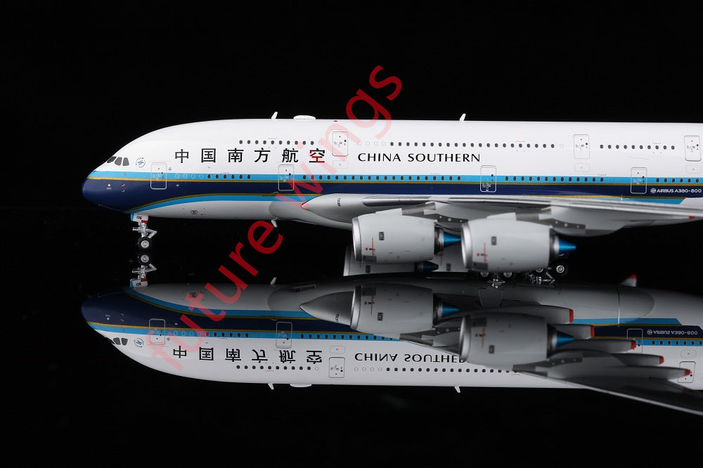 1:400 HX Models China Southern Airlines A380 B-6136 B-6137 B-6138 B-6139 B-6140+Tractor