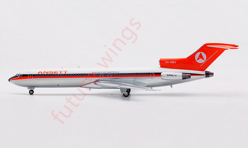 1:200 InFlight200 Ansett B727-200 VH-RMV Aircraft Model With Stand