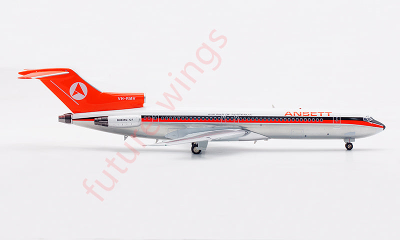 1:200 InFlight200 Ansett B727-200 VH-RMV Aircraft Model With Stand