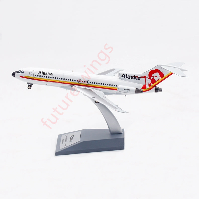 1:200 InFlight200 Alaska Airlines B727-100 N798AS Aircraft Model With Stand