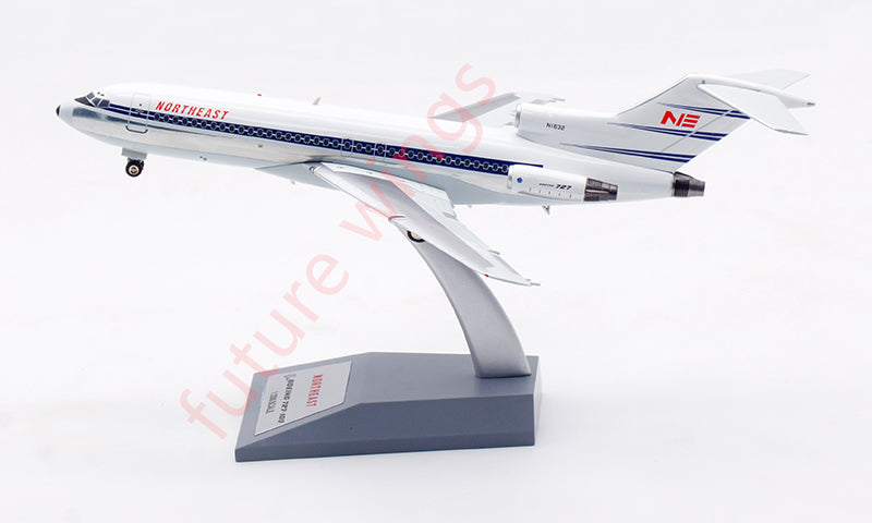 1:200 InFlight200 Northeast Airlines B727-100 N1632 Aircraft Model With Stand