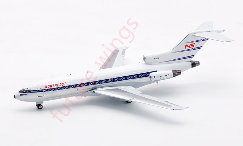 1:200 InFlight200 Northeast Airlines B727-100 N1632 Aircraft Model With Stand