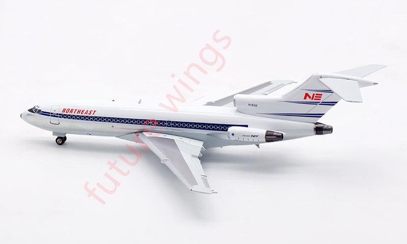 1:200 InFlight200 Northeast Airlines B727-100 N1632 Aircraft Model With Stand