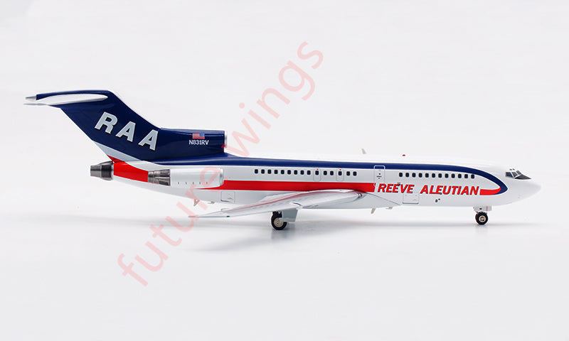 1:200 InFlight200 Reeve Aleutian Airways B727-100 N831RV Aircraft Model With Stand