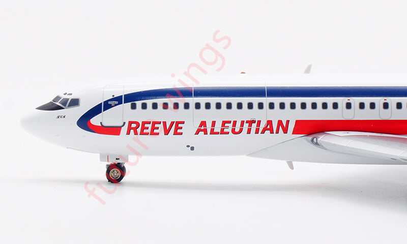 1:200 InFlight200 Reeve Aleutian Airways B727-100 N831RV Aircraft Model With Stand