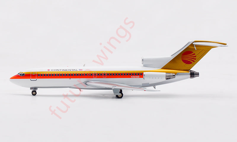 1:200 InFlight200 Continental Airlines B727-100 N40488 Aircraft Model With Stand