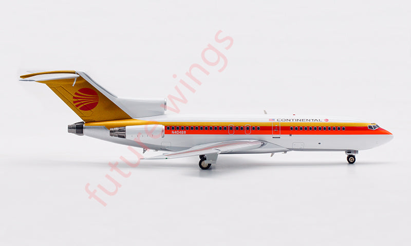 1:200 InFlight200 Continental Airlines B727-100 N40488 Aircraft Model With Stand