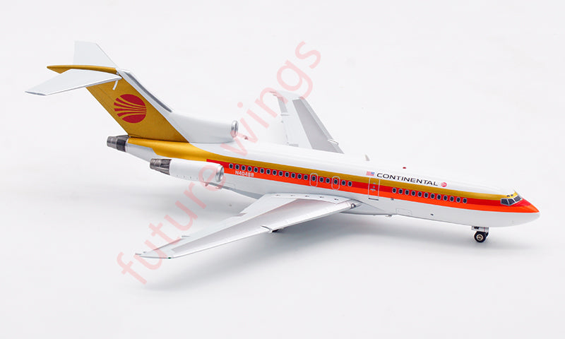 1:200 InFlight200 Continental Airlines B727-100 N40488 Aircraft Model With Stand