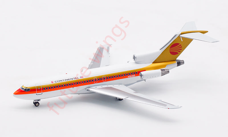 1:200 InFlight200 Continental Airlines B727-100 N40488 Aircraft Model With Stand