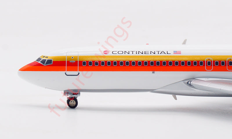 1:200 InFlight200 Continental Airlines B727-100 N40488 Aircraft Model With Stand