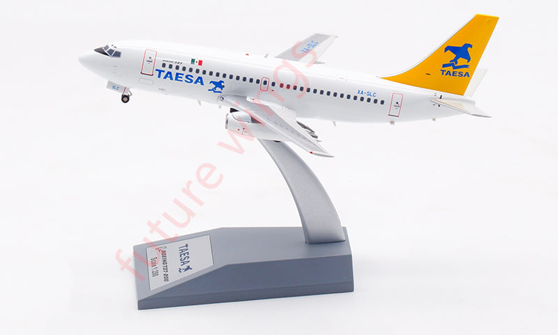 1:200 InFlight200 Mexico TAESA B737-200 XA-SLC Aircraft Model With Stand