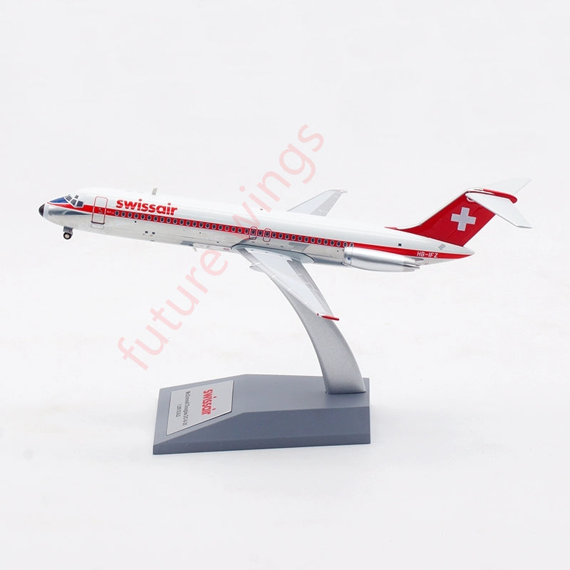 1:200 B-Models Swiss Air DC-9-30 HB-IFZ Diecast Aircraft Model With Stand