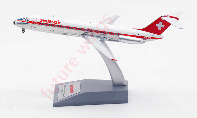 1:200 B-Models Swiss Air DC-9-30 HB-IFZ Diecast Aircraft Model With Stand