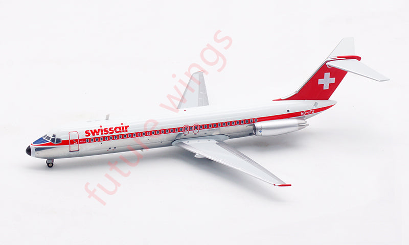 1:200 B-Models Swiss Air DC-9-30 HB-IFZ Diecast Aircraft Model With Stand