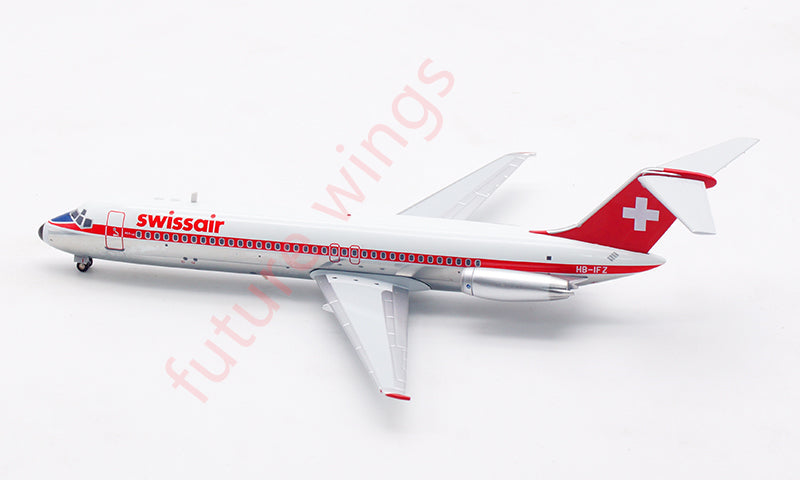 1:200 B-Models Swiss Air DC-9-30 HB-IFZ Diecast Aircraft Model With Stand