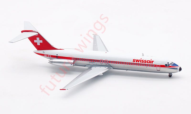 1:200 B-Models Swiss Air DC-9-30 HB-IFZ Diecast Aircraft Model With Stand