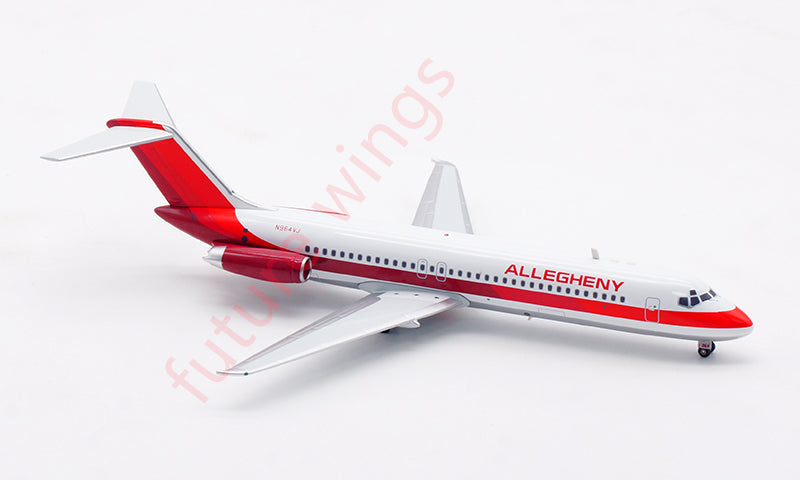 1:200 InFlight200 Allegheny Airlines DC-9-30 N964VJ Diecast Aircraft Model With Stand